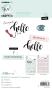 Preview: Creative Craft Lab - Studio Light - Stempelset "Hello" Clear Stamps