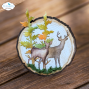 Preview: Elizabeth Craft Designs - Stanzschalone "Forest Friends & Frame" Dies