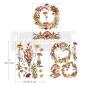 Preview: Re-Design with Prima - Transfer Aufkleber 8,5x11 Inch "Dried Wildflowers" Decor Transfer 3 Bogen 