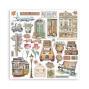 Preview: Stamperia - Designpapier "Art of Travelling" Paper Pack 12x12 Inch - 10 Bogen