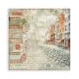 Preview: Stamperia - Designpapier "Art of Travelling" Maxi Paper Pack 12x12 Inch - 10 Bogen