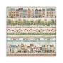 Preview: Stamperia - Designpapier "Art of Travelling" Maxi Paper Pack 12x12 Inch - 10 Bogen