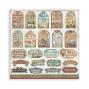 Preview: Stamperia - Designpapier "Art of Travelling" Maxi Paper Pack 12x12 Inch - 10 Bogen