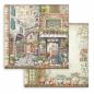 Preview: Stamperia - Designpapier "Art of Travelling" Paper Pack 8x8 Inch - 10 Bogen