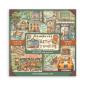 Preview: Stamperia - Designpapier "Art of Travelling" Maxi Paper Pack 8x8 Inch - 22 Bogen