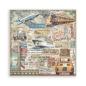 Preview: Stamperia - Designpapier "Art of Travelling" Maxi Paper Pack 8x8 Inch - 22 Bogen