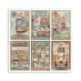 Preview: Stamperia - Designpapier "Art of Travelling" Maxi Paper Pack 8x8 Inch - 22 Bogen