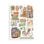 Preview: Stamperia - Washi Papier "Art of Travelling" Washi Pad 14,8x21cm - 8 Bogen