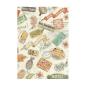 Preview: Stamperia - Decopatch Papier "Backgrounds" Decoupage A6 - 8 Bogen  