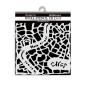 Preview: Stamperia - Schablone 12x12cm "Street Map" Stencil