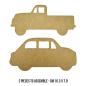 Preview: Stamperia - Holzteile "Cars and Truck" MDF Crafty Shapes Blanks