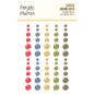 Preview: Simple Stories - Enamel Dots "Front Porch" 60 Stück 