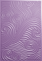 Preview: Crafters Companion - Prägefolder "Swirling Waves" 3D Embossingfolder