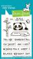 Preview: Lawn Fawn - Stempelset "I Heart Pandas" Clear Stamp Add-On