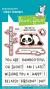 Preview: Lawn Fawn - Stanzschablone "I Heart Pandas" Add-on Die