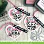 Preview: Lawn Fawn - Stempelset "I Heart Pandas" Clear Stamps