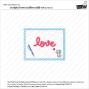 Preview: Lawn Fawn - Stanzschablone "Scripty Love Outline" Add-on Die