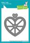 Preview: Lawn Fawn - Stanzschablone "Stitched Happy Heart Geo Frame" Add-on Die