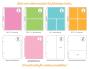 Preview: Doodlebug Design "Tangerine" Mini Album 6x8 Inch