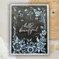 Preview: Creative Expressions - Stempelset "Floral Symphony Sentiments" Clear Stamps 10,2x15,2cm