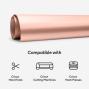 Preview: Cricut - Everyday Iron-On™ "Rose Gold" Transferfolie Rolle 