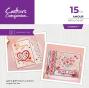 Preview: Crafters Companion - Stanzschablone "Amour Elements" Dies