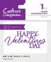 Preview: Crafters Companion - Stanzschablone "Happy Valentines Day!" Dies