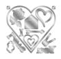 Preview: Crafters Companion -Love Heart Candy Box - Stanze & Stencil