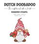 Preview: Dutch Doobadoo - Gummistempel "Gnome Jongen Valentijn" Rubber Stamp 8,3x7cm