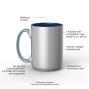 Preview: Cricut Tasse - Beveled Ceramic Mug Blank "Ocean" 425ml