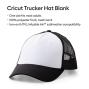 Preview: Cricut Cappy "Black/White" Trucker Hat 3er Set