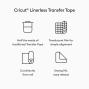 Preview: Cricut  - Transfer Tape Linerless 33cmx4,6m