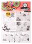 Preview: Art By Marlene - Designpapier "Collage Black & White" Paper Pack A4 - 20 Bogen