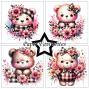 Preview: Paper Favourites - Designpapier "Bear With Flowers" Paper Pack 6x6 Inch - 24 Bogen