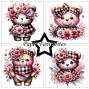 Preview: Paper Favourites - Designpapier "Bear With Flowers" Paper Pack 6x6 Inch - 24 Bogen