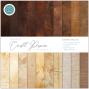 Preview: Craft Consortium - Designpapier "Leather Bound" Paper Pad 12x12 Inch - 30 Bogen