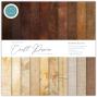 Preview: Craft Consortium - Designpapier "Leather Bound" Paper Pad 6x6 Inch - 40 Bogen