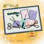 Preview: Leane Creatief - Prägefolder "Hobby" 3D Embossing Folder