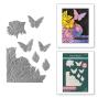 Preview: Spellbinders - Präge- und Schneideschablone "Blooming Butterflies" 3D Emboss & Cut Folder 