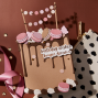 Preview: Spellbinders - Buchdrucktechnik "Bougie Birthday Sentiments" BetterPress Plate & Dies