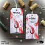 Preview: Visible Image - Stempelset A6 "99% Chance Of Wine" Clear Stamps