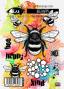 Preview: Visible Image - Stempelset A6 "Bee Happy" Clear Stamps