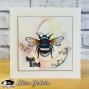 Preview: Visible Image - Stempelset A6 "Bee Happy" Clear Stamps