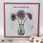 Preview: Visible Image - Stempelset A6 "Birthday In Bloom" Clear Stamps