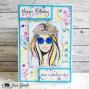 Preview: Visible Image - Stempelset A6 "Birthday Wishes" Clear Stamps