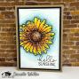 Preview: Visible Image - Stempelset A6 "Daisy Grunge" Clear Stamps