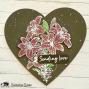 Preview: Visible Image - Stempelset A6 "Lilies With Love" Clear Stamps