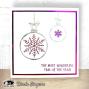 Preview: Visible Image - Stempelset A6 "Sketched Baubles" Clear Stamps