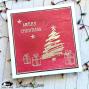 Preview: Visible Image - Stempelset A6 "Sketched Christmas Trees" Clear Stamps