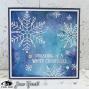 Preview: Visible Image - Stempelset A6 "Sketched Snowflakes" Clear Stamps